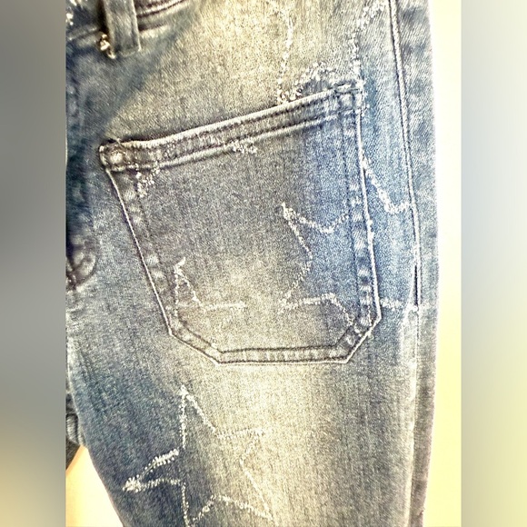 Stella McCartney Star Distressed flare Jeans - Picture 5 of 8